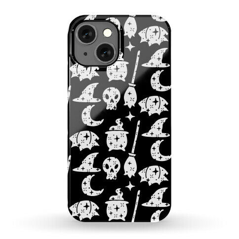 Sparkle Witch Pattern Phone Case