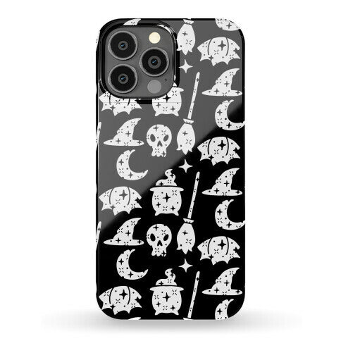 Sparkle Witch Pattern Phone Case
