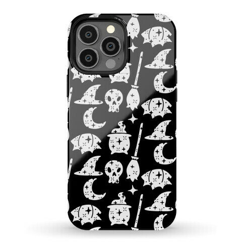 Sparkle Witch Pattern Phone Case