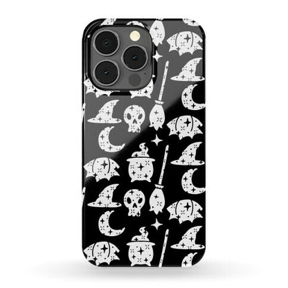 Sparkle Witch Pattern Phone Case