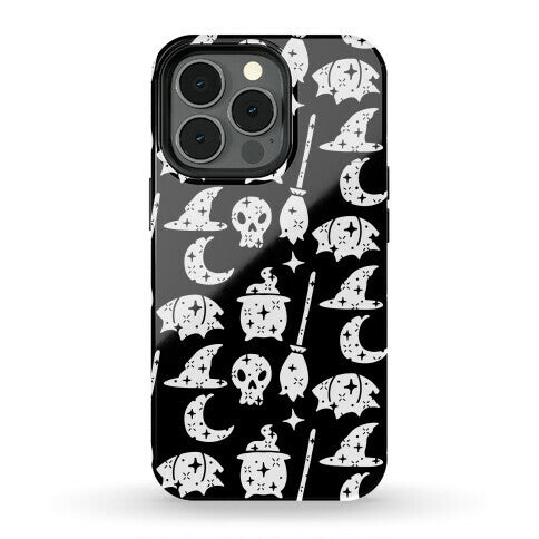 Sparkle Witch Pattern Phone Case