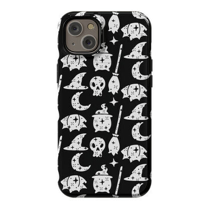 Sparkle Witch Pattern Phone Case