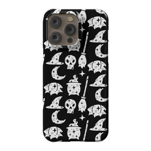 Sparkle Witch Pattern Phone Case