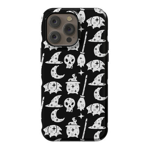 Sparkle Witch Pattern Phone Case