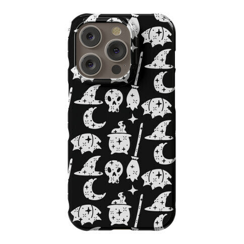 Sparkle Witch Pattern Phone Case
