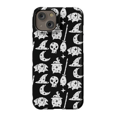 Sparkle Witch Pattern Phone Case