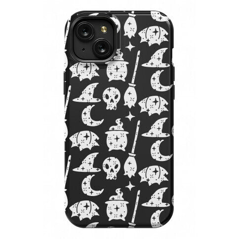 Sparkle Witch Pattern Phone Case
