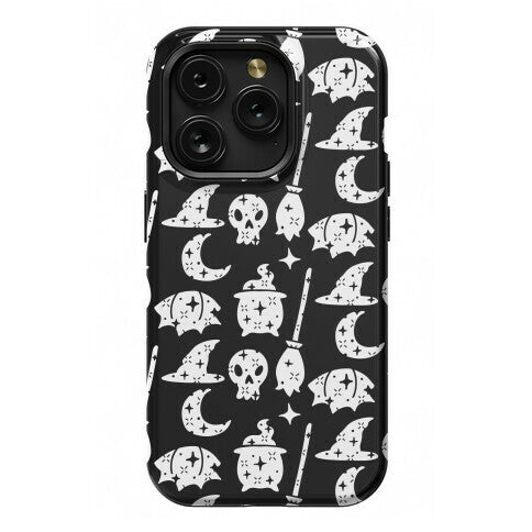 Sparkle Witch Pattern Phone Case