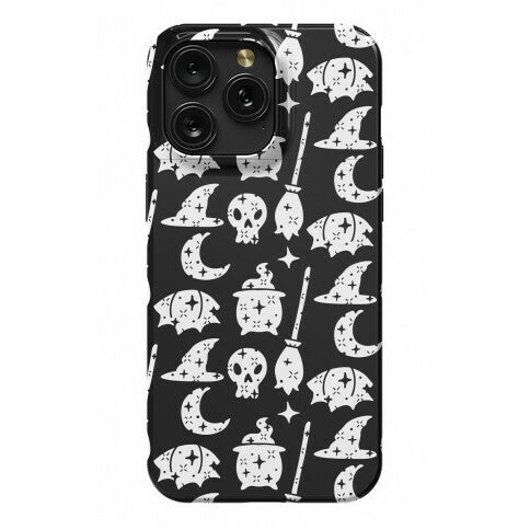 Sparkle Witch Pattern Phone Case