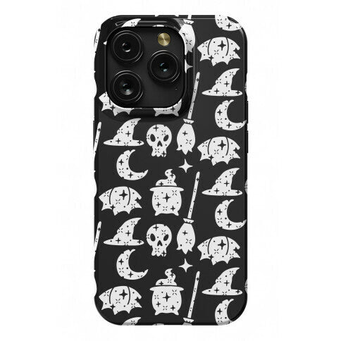 Sparkle Witch Pattern Phone Case