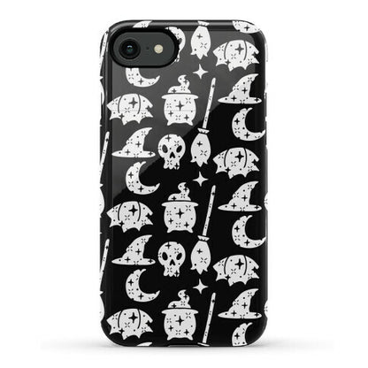 Sparkle Witch Pattern Phone Case