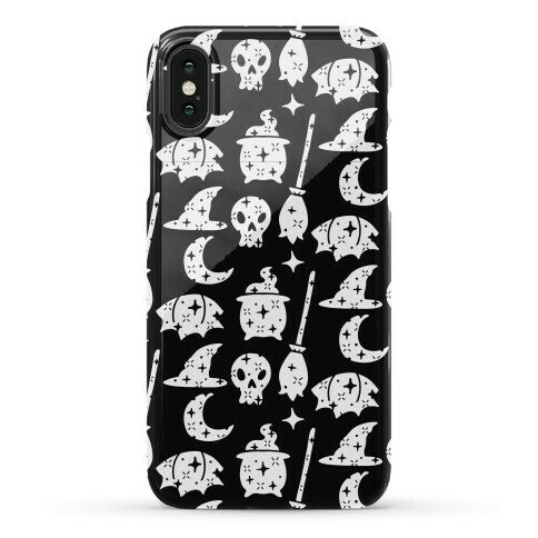 Sparkle Witch Pattern Phone Case
