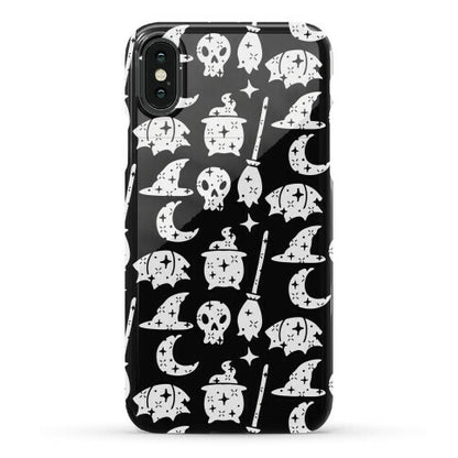 Sparkle Witch Pattern Phone Case