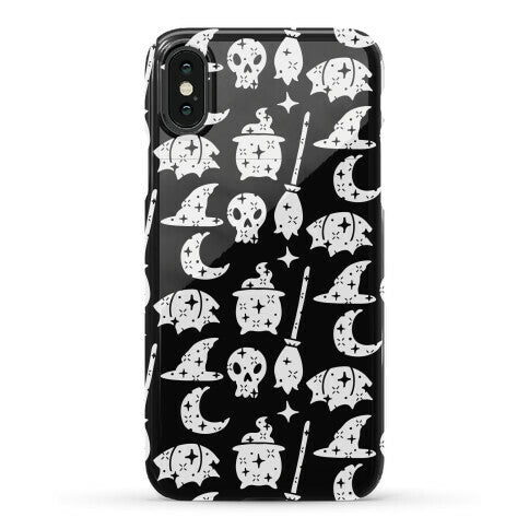 Sparkle Witch Pattern Phone Case
