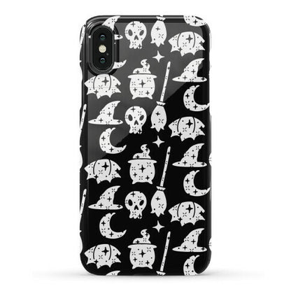 Sparkle Witch Pattern Phone Case