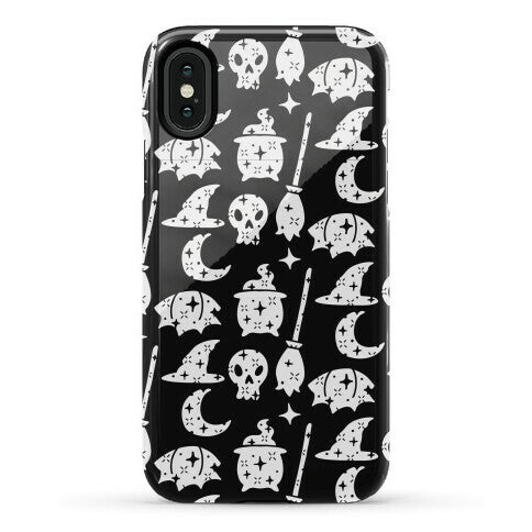 Sparkle Witch Pattern Phone Case