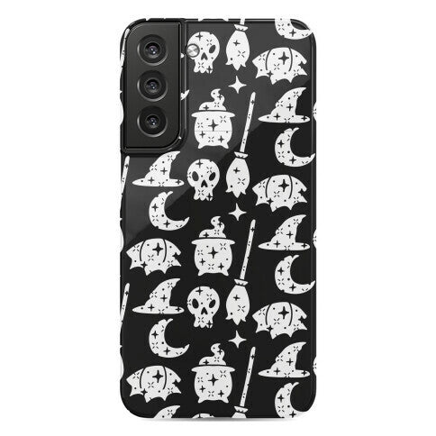 Sparkle Witch Pattern Phone Case