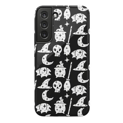 Sparkle Witch Pattern Phone Case
