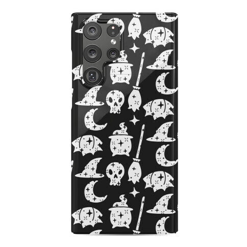 Sparkle Witch Pattern Phone Case