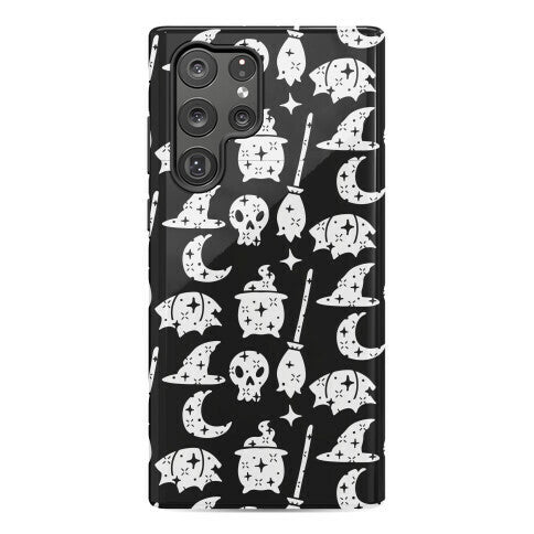 Sparkle Witch Pattern Phone Case