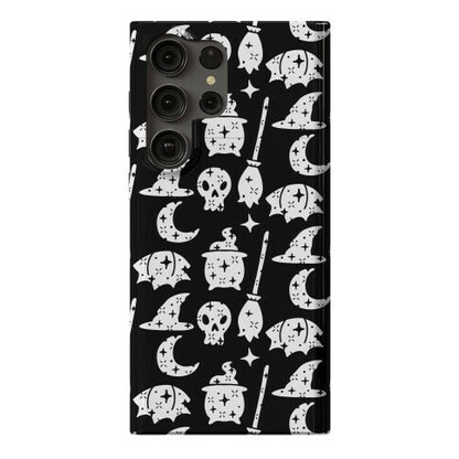 Sparkle Witch Pattern Phone Case