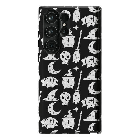 Sparkle Witch Pattern Phone Case