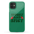 Spooky and Spicy Ghost Peppers Phone Case