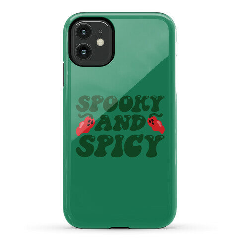 Spooky and Spicy Ghost Peppers Phone Case