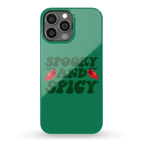 Spooky and Spicy Ghost Peppers Phone Case