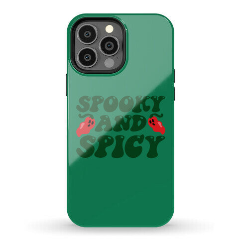 Spooky and Spicy Ghost Peppers Phone Case