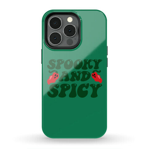 Spooky and Spicy Ghost Peppers Phone Case