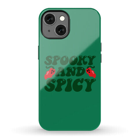 Spooky and Spicy Ghost Peppers Phone Case