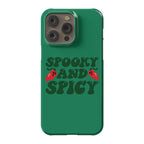 Spooky and Spicy Ghost Peppers Phone Case