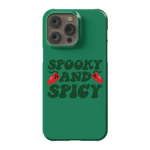 Spooky and Spicy Ghost Peppers Phone Case