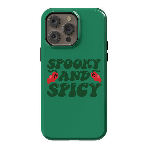 Spooky and Spicy Ghost Peppers Phone Case