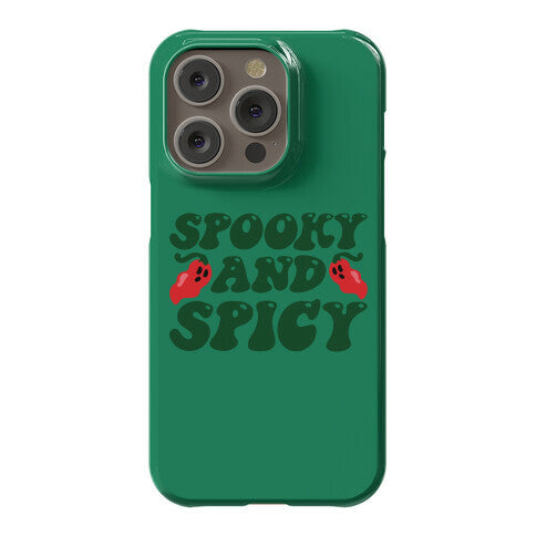 Spooky and Spicy Ghost Peppers Phone Case