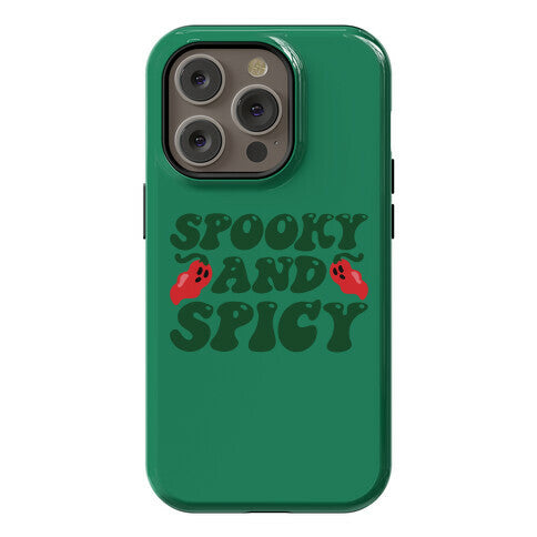 Spooky and Spicy Ghost Peppers Phone Case