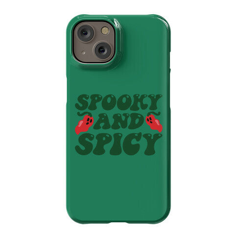 Spooky and Spicy Ghost Peppers Phone Case