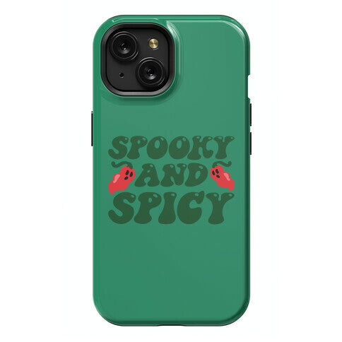 Spooky and Spicy Ghost Peppers Phone Case