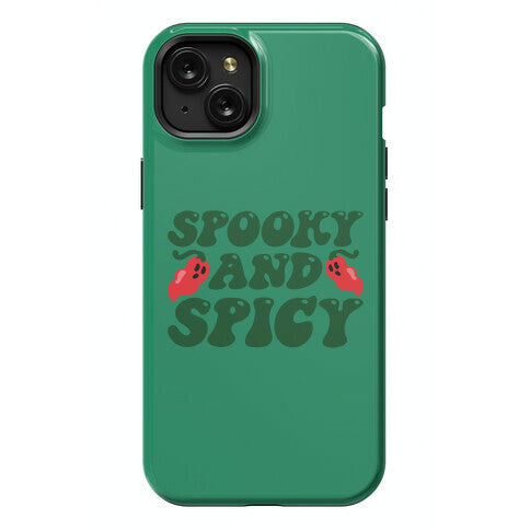 Spooky and Spicy Ghost Peppers Phone Case