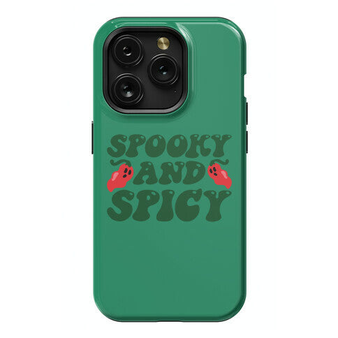 Spooky and Spicy Ghost Peppers Phone Case