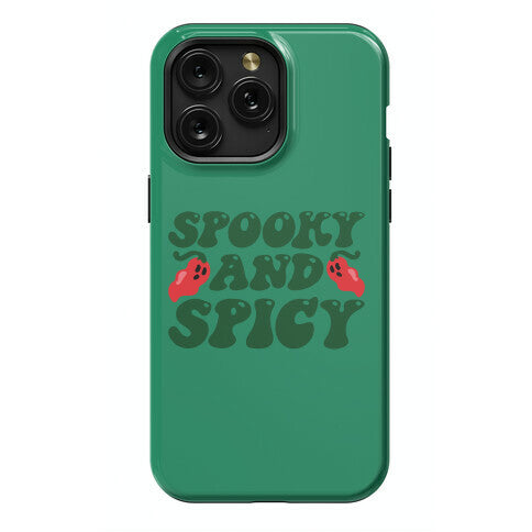 Spooky and Spicy Ghost Peppers Phone Case