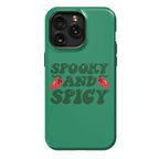 Spooky and Spicy Ghost Peppers Phone Case