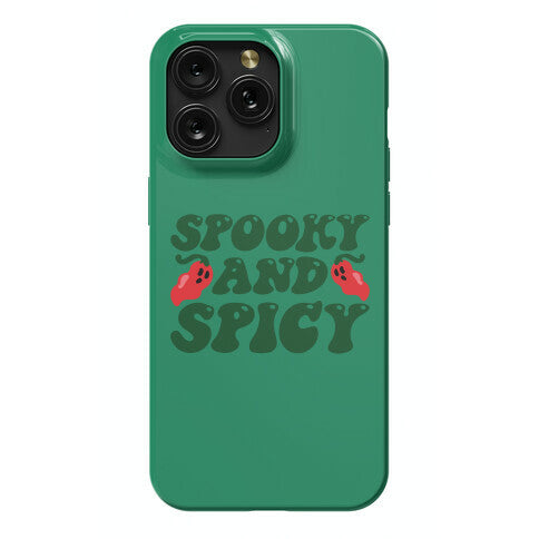 Spooky and Spicy Ghost Peppers Phone Case