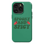 Spooky and Spicy Ghost Peppers Phone Case