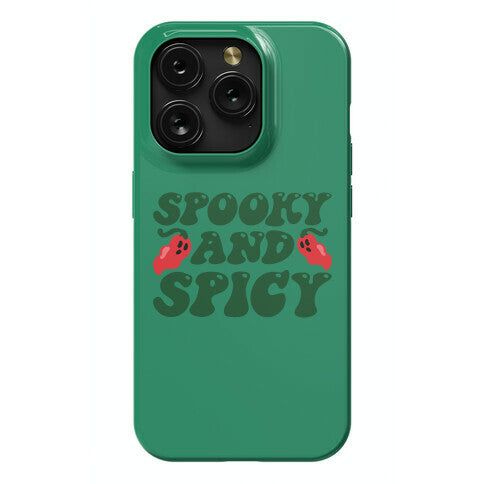 Spooky and Spicy Ghost Peppers Phone Case