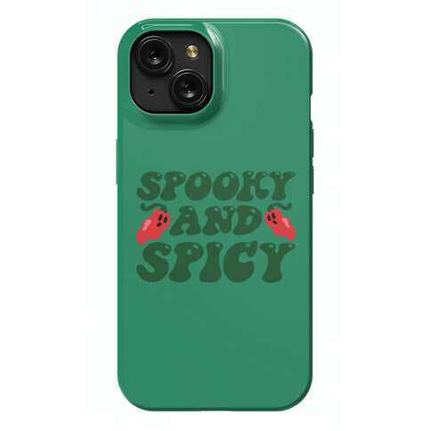 Spooky and Spicy Ghost Peppers Phone Case
