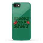 Spooky and Spicy Ghost Peppers Phone Case