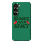 Spooky and Spicy Ghost Peppers Phone Case