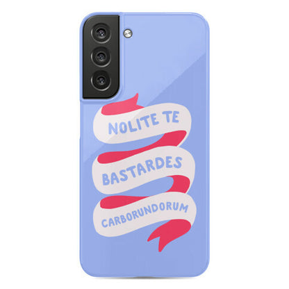 Nolite Te Bastardes Carborundorum Banner Phone Case